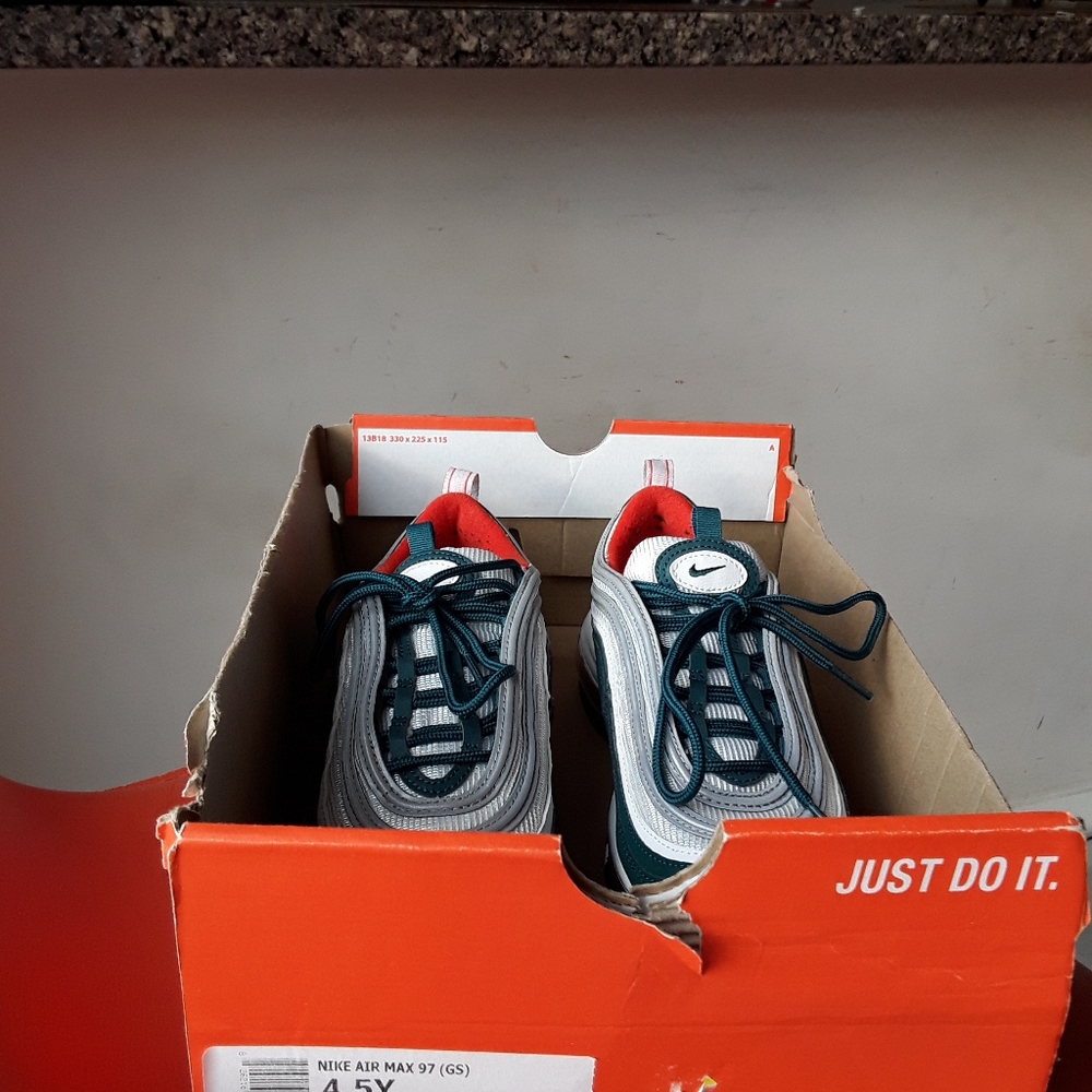 Air Max 97 'Miami Dolphins'

- youth size 4.5 - Picture 8 of 10